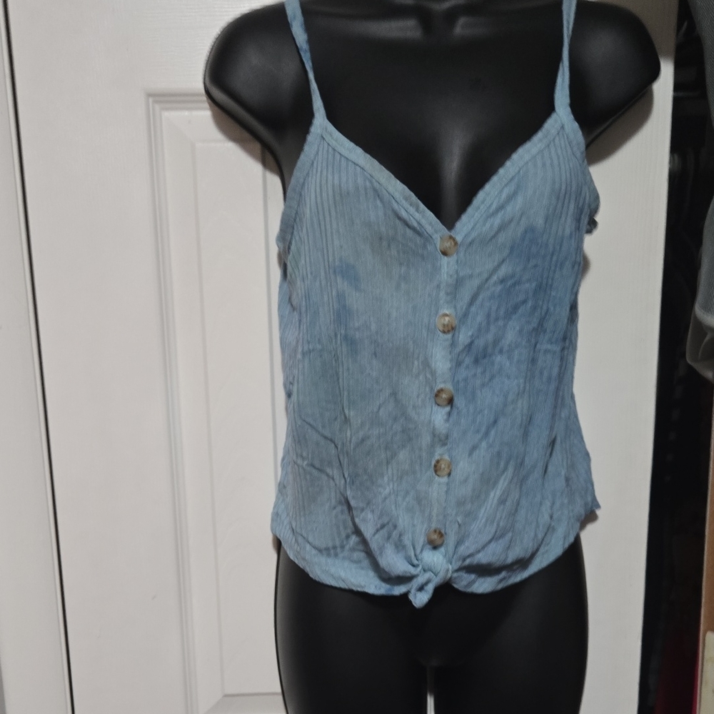 NOBO Light Blue Button-Up Camisole